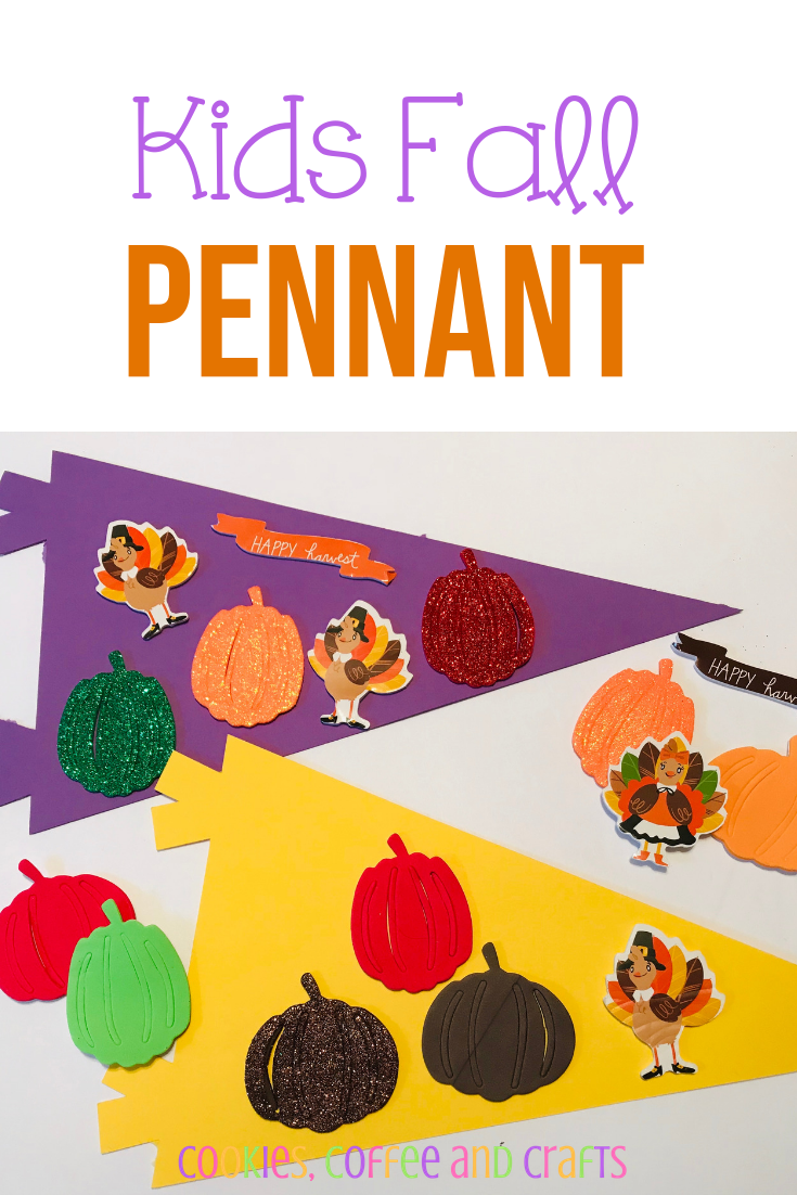 Kids Fall Pennant to Celebrate Fall