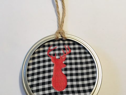 Image for DIY Mason Jar Lid Ornament