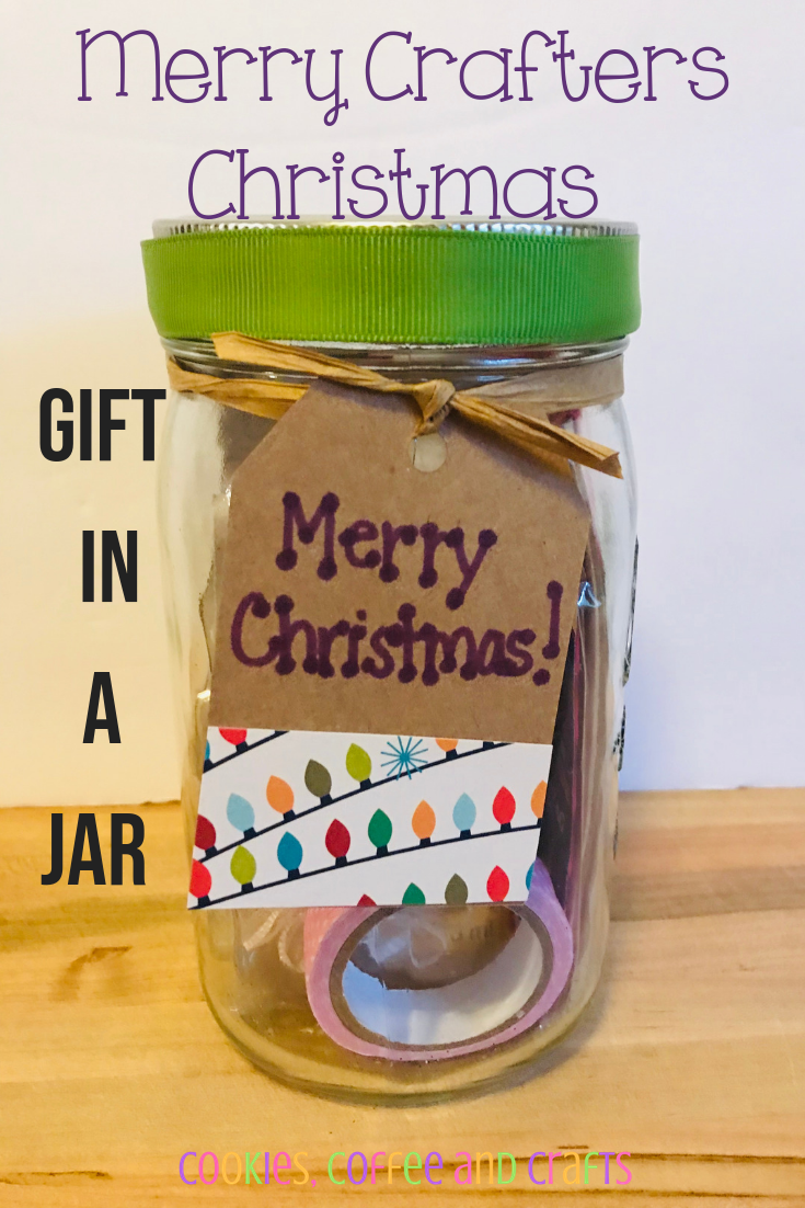 Merry Crafters Christmas Gift in a Jar