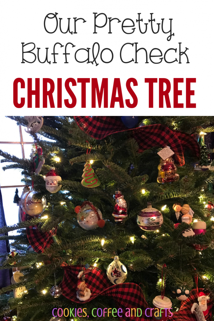 Our beautiful Buffalo Check Chrismtas Tree is filled with memories. Create this special Christmas tree for your family. #BuffaloCheck #ChristmasTree #Christmas #MerryChrismtas #ChristmasDecor