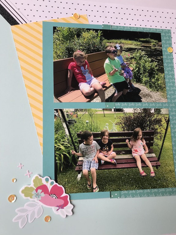 Creative Scrapbook Page
