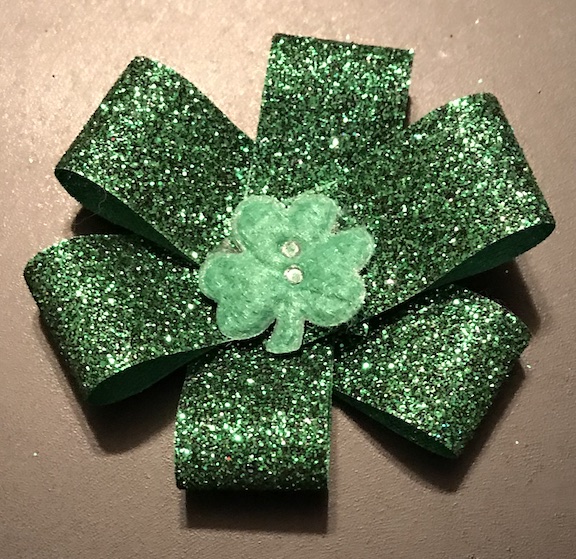 Add the button in the center to finish the flower