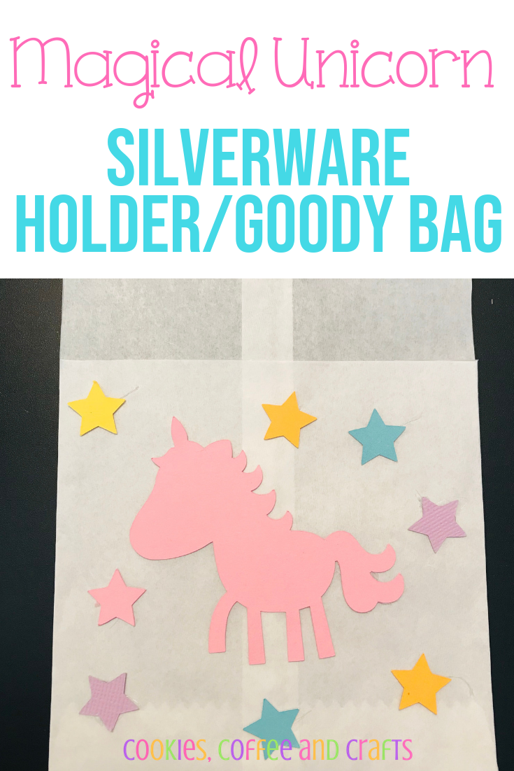 Magical Unicorn Silverware Holder/Goody Bag