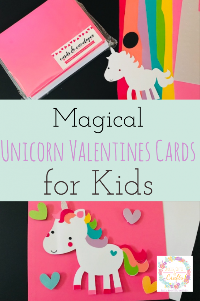 Magical Unicorn Valentines Cards for Kids