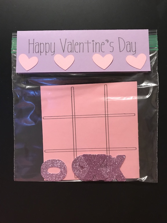 Classroom Tic Tac Toe Valentines Card with Cricut (that kids will love)