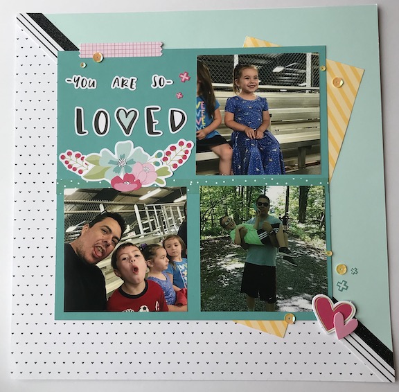 Easy Scrapbook Layouts