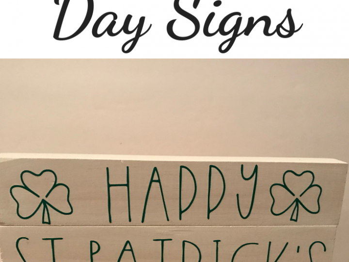 Image for Rae Dunn Inspired Happy St.Patrick’s Day Sign