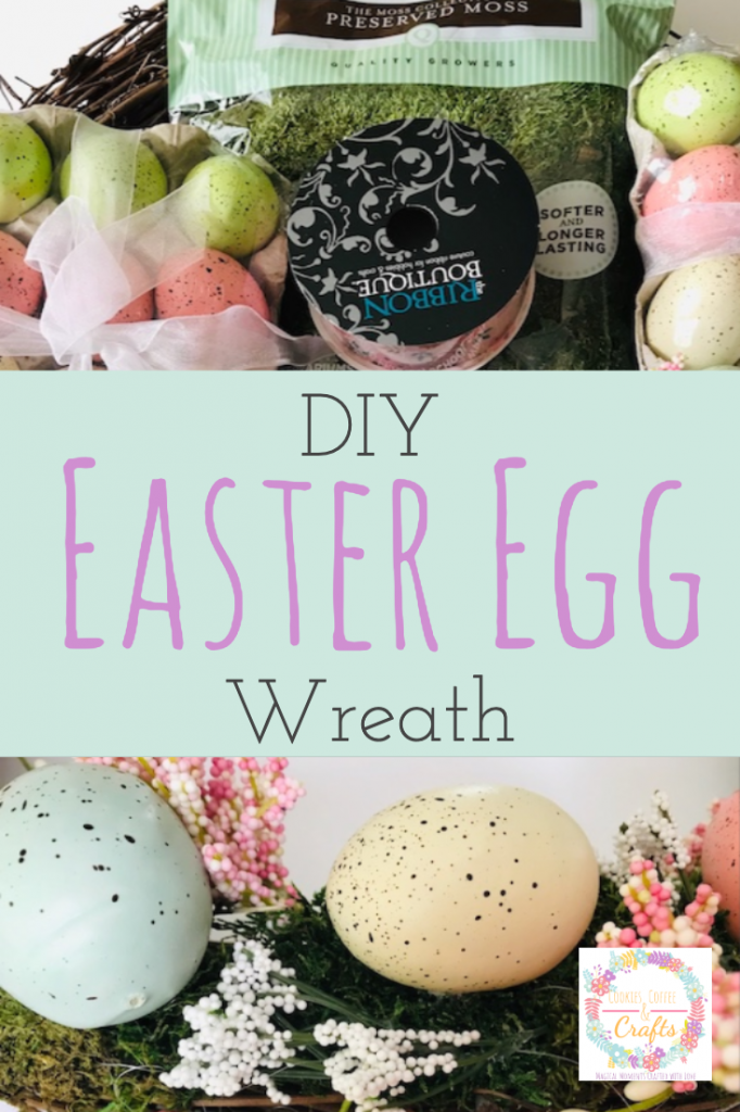 DIY Easter egg Wreath
