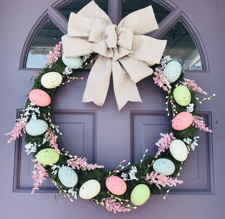 DIY Easter Egg Wreath