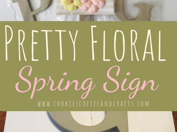 Image for Pretty Floral Spring Sign