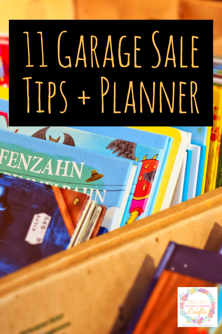 11 Garage Sale Tips To Make Money + Garage Sale Planner