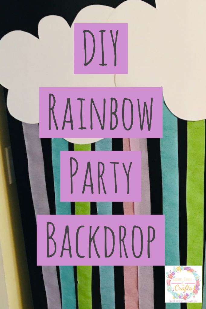 DIY Rainbow Party Backdrop