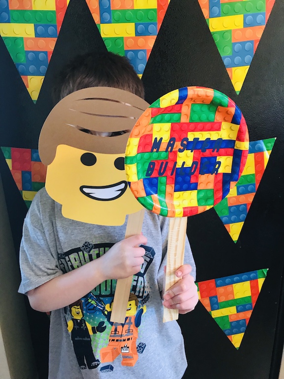 Dollar Store LEGO Photo Booth