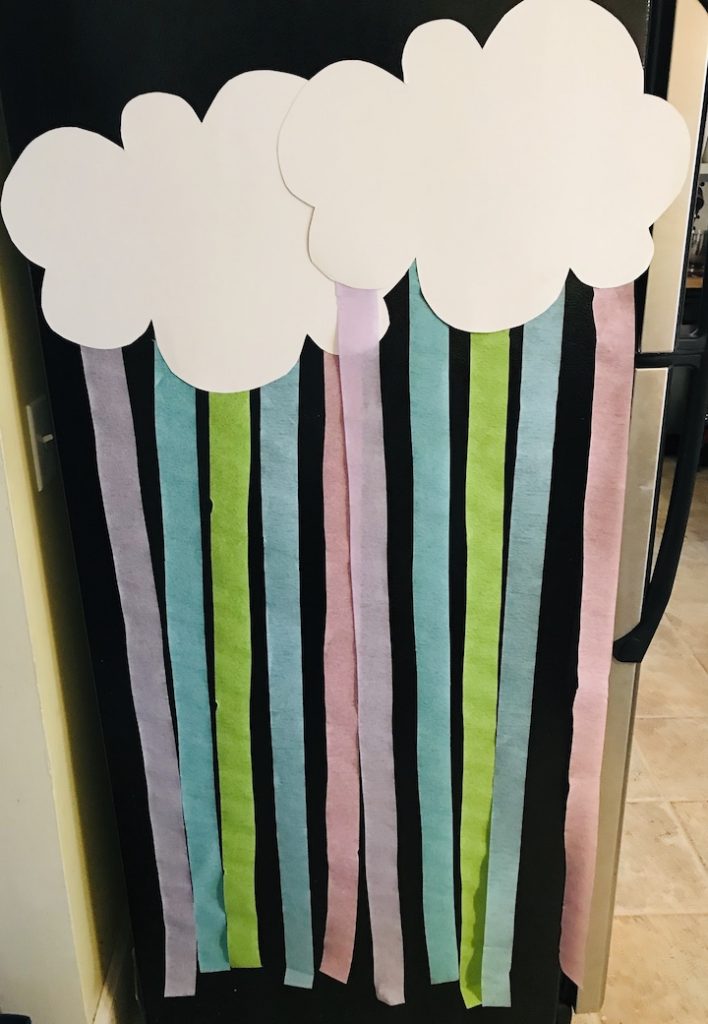 Pastel Rainbow Party Backdrop 