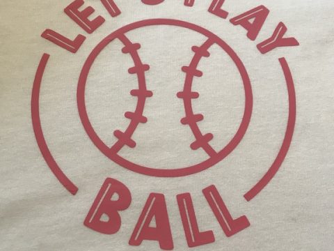 Custom T-Shirt with Cricut Iron on Vinyl