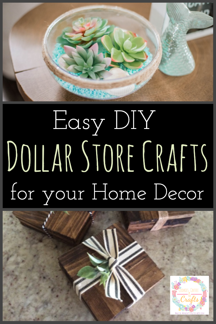 Easy DIY Dollar Store Crafts for your Home Decor