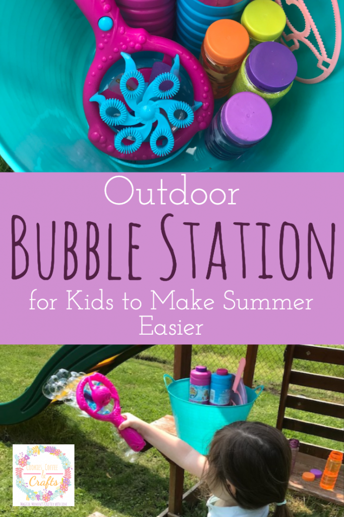 Bubble Station Idea for Kids