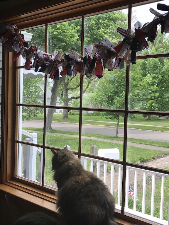 Patriotic Fabric Garland