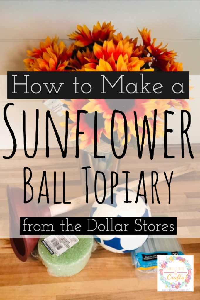 How to Make a Sunflower Topiary