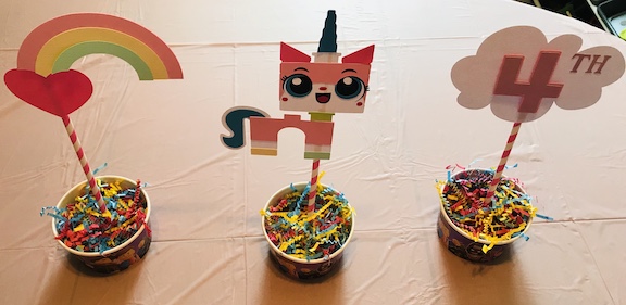 Unikitty Centerpiece with Cricut 