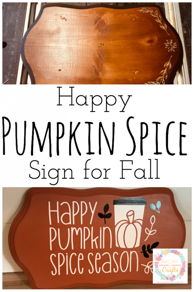 Happy Pumpkin Spice Sign for Fall