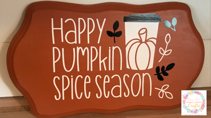 Happy Pumpkin Spice Season DIY fall Decor 