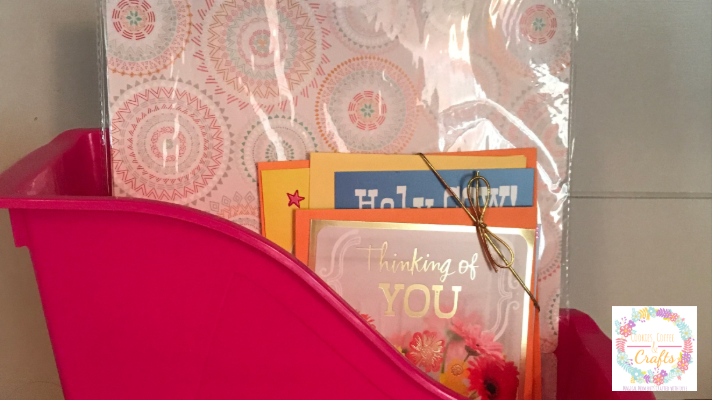 DIY Birthday Card Organizer #ValueCards #shop #cbias