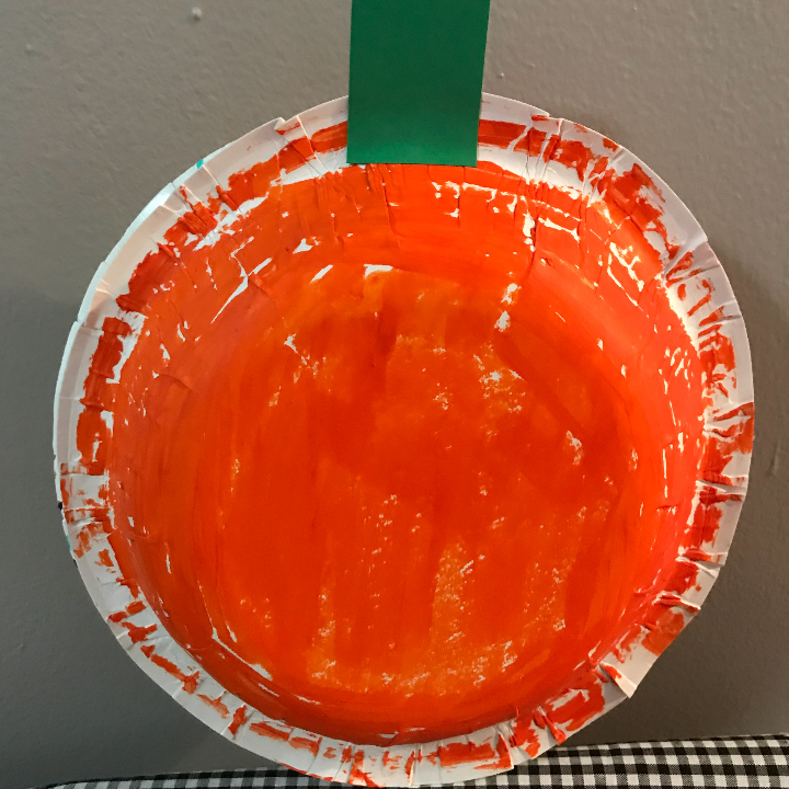 Easy Pumpkin Craft for Kids