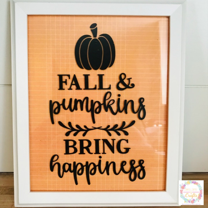 Fall Decor with Cricut