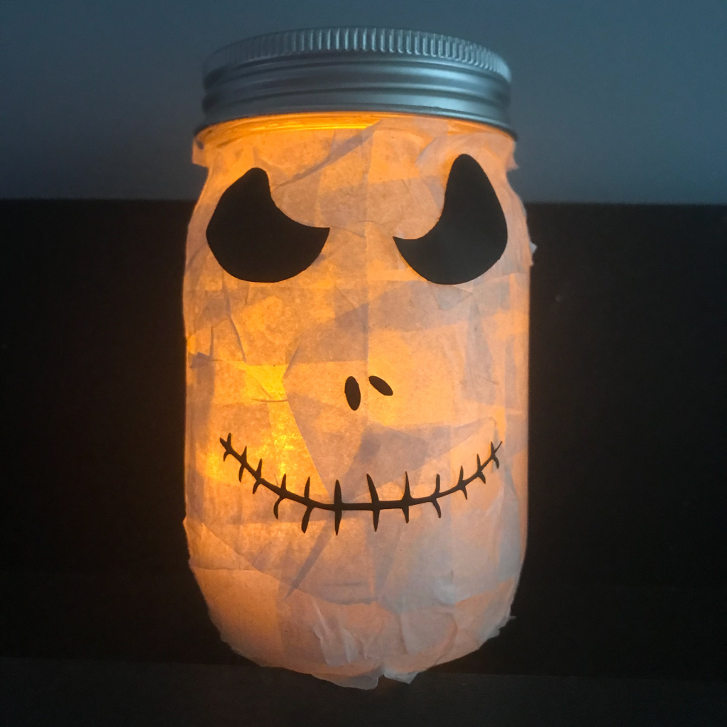 Halloween Jar Lanterns for Kids