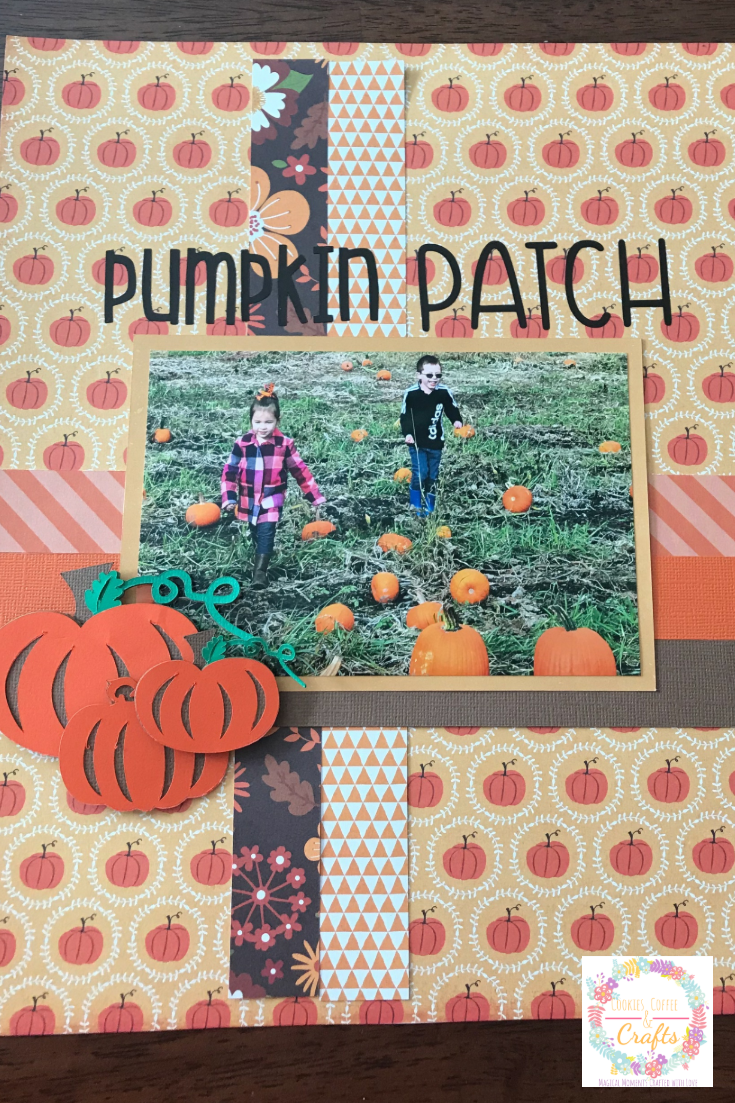 Pumpkin Patch Scrapbook Layout