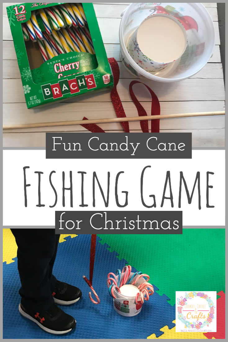Fun Candy Cane Fishing Game for Christmas