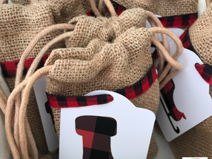 Burlap Bags Advent Calendar