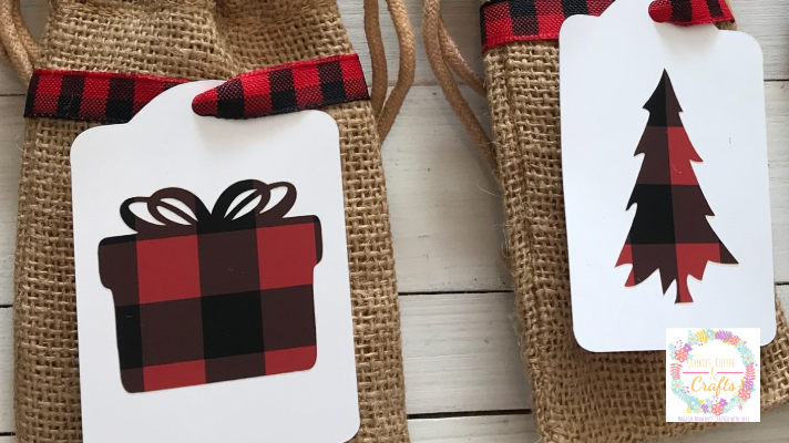 Burlap Bags Christmas Advent Calendar Idea 