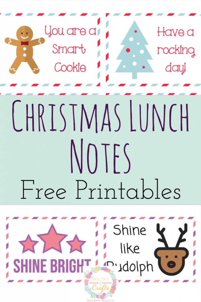 Christmas Lunch Notes Free Printables