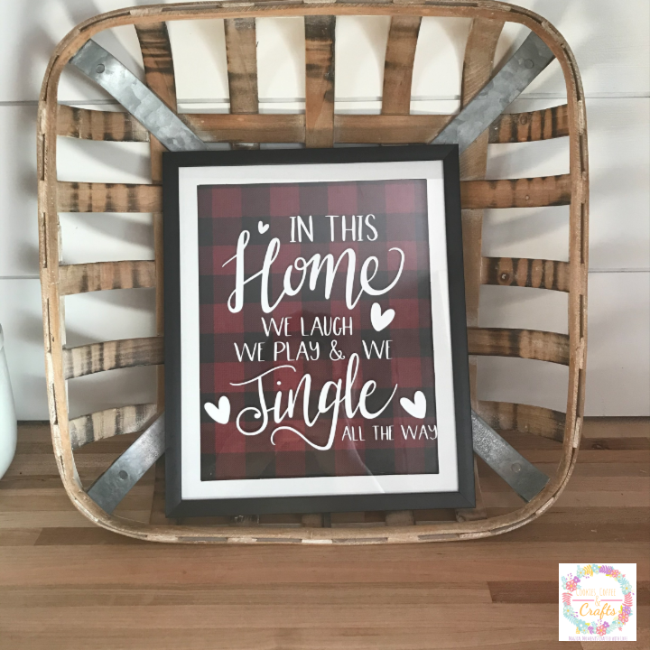 DIY Buffalo Plaid Christmas Decoration Idea