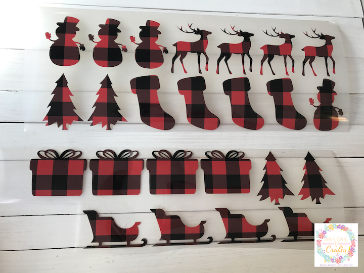 Designs for Advent Calendar Burlap Bags