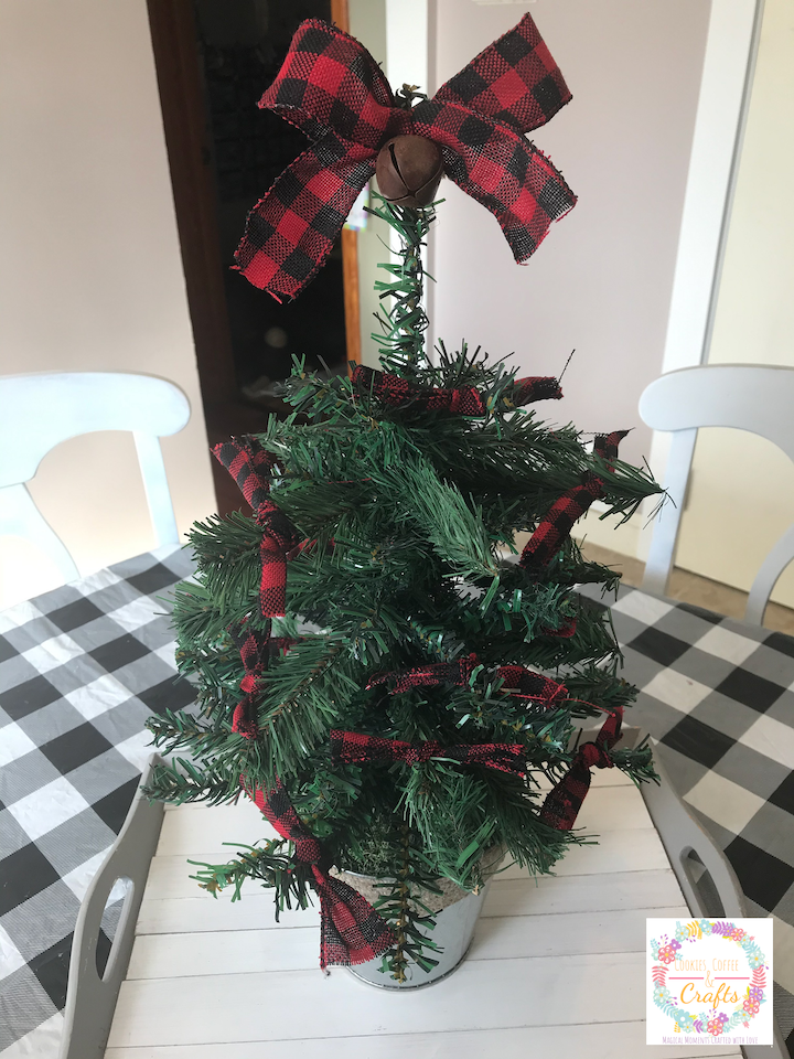 Dollar Tree Christmas Decor Idea Farmhouse Style