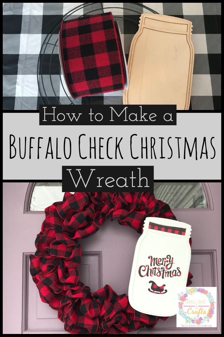 How to Make Buffalo Check Christmas Wreath