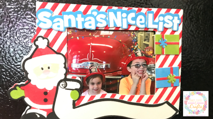 Santas Nice List Picture Frame as a Christmas Gift