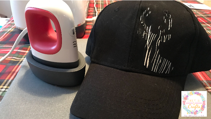 Custom Hats with Cricut Maker and mini easypress