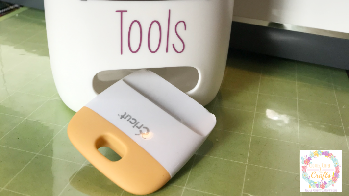 Small Compartment on Cricut Tool Storage Holder