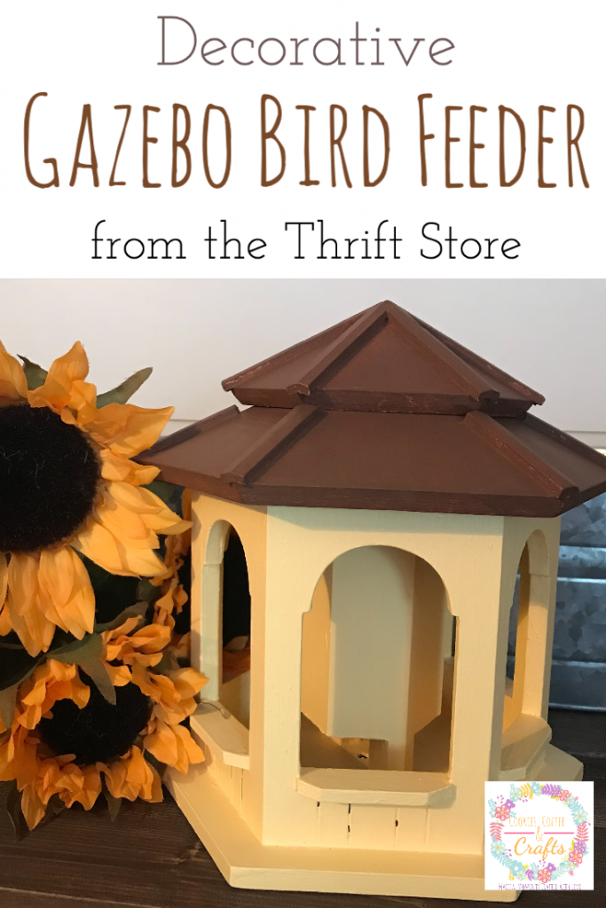 Decorative Sunflower Gazebo Bird Feeder