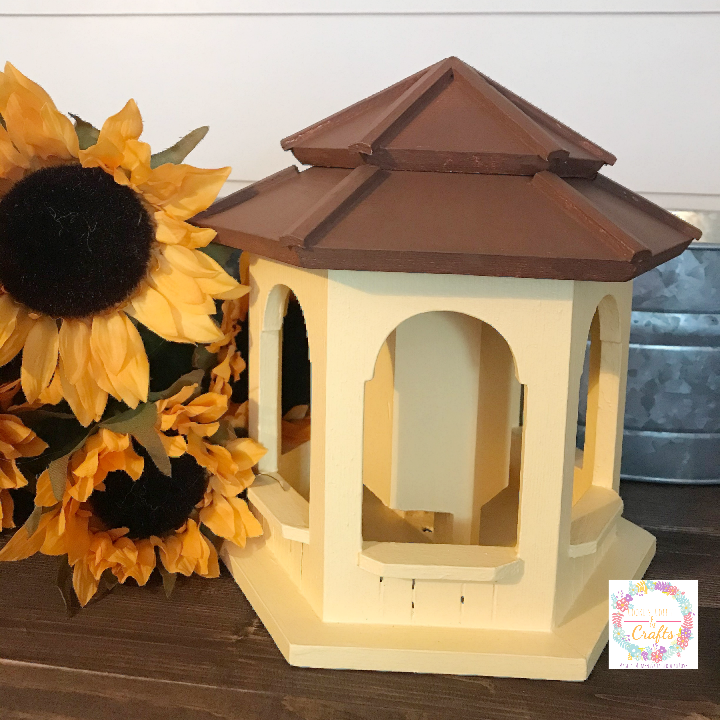 Decorative Sunflower Gazebo Bird Feeder 