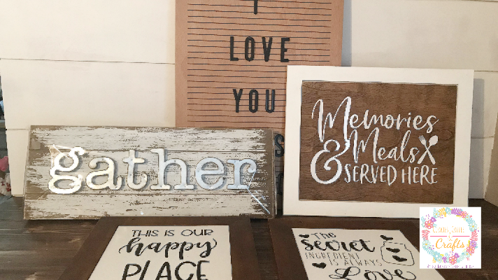 Kitchen Gallery Wall Farmhouse Style Signs