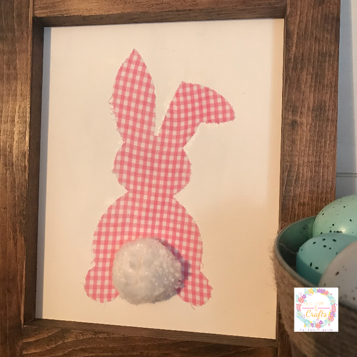 Rustic DIY Bunny Sign with Cricut Maker