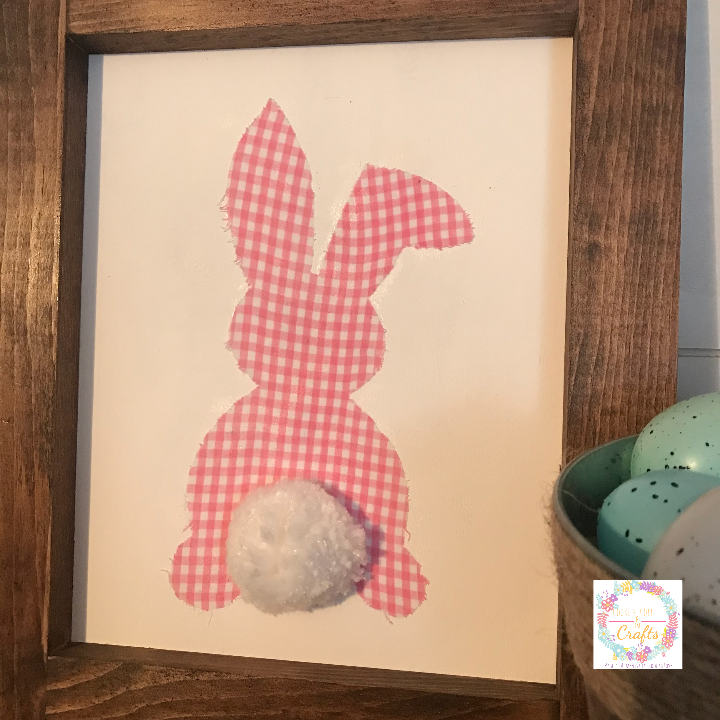 Rustic DIY Bunny Sign (with Cricut)