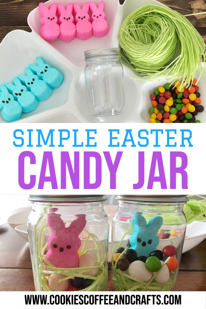 Simple Easter Candy Jar