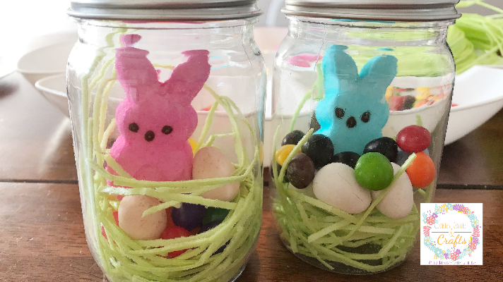 Simple Easter Candy Jar Craft 