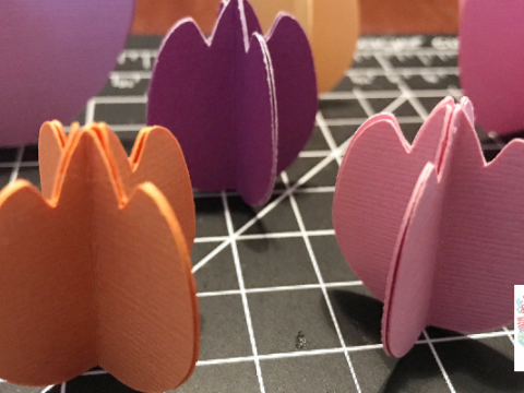 Cricut 3D Paper Tulips